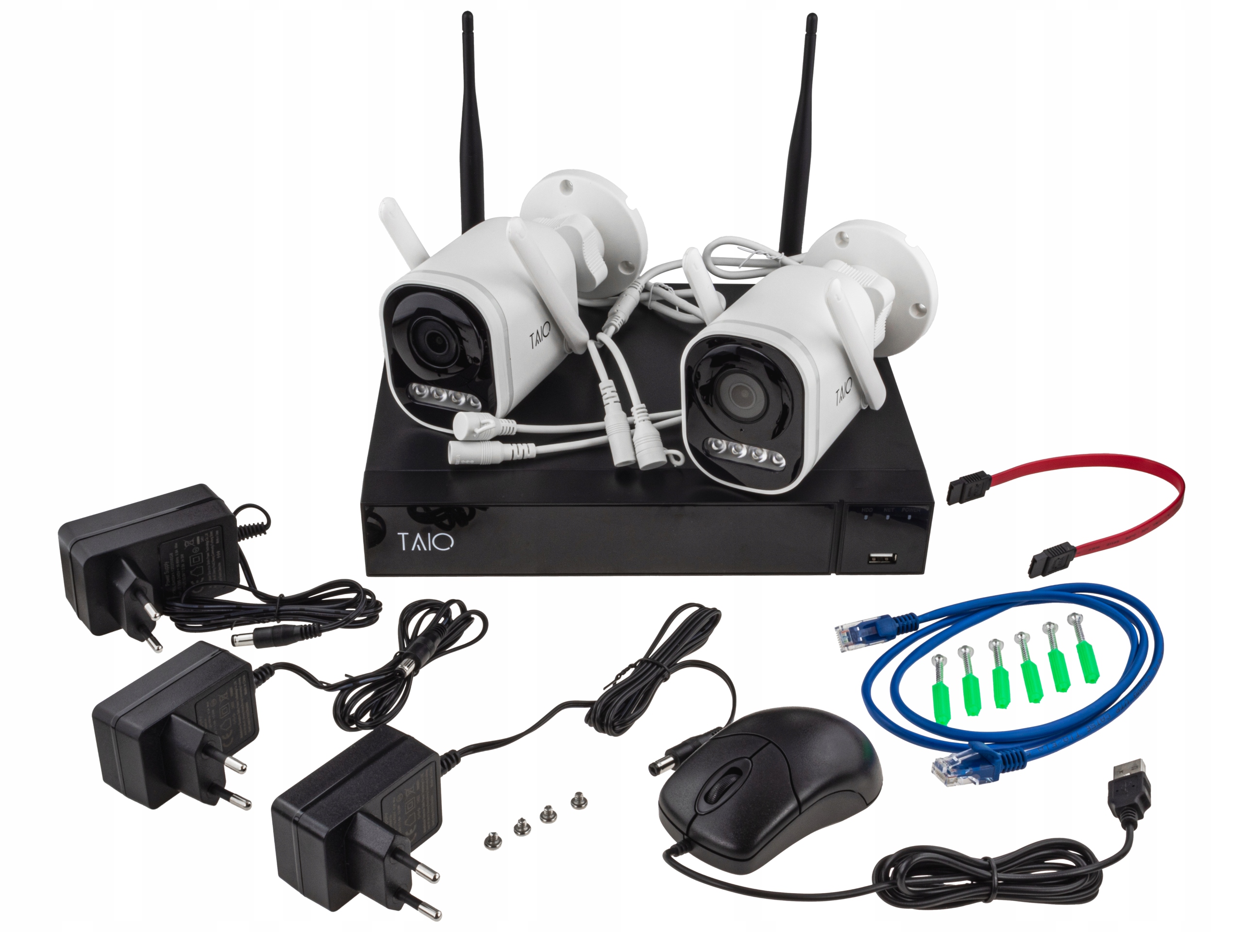 Sada 2 kamer pro monitorování|5 MPx|Obousměrný hovor|Živý náhled