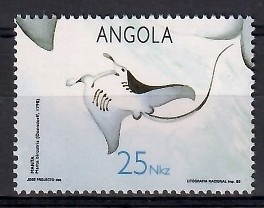 Angola 1992 Mi 873 Czyste **