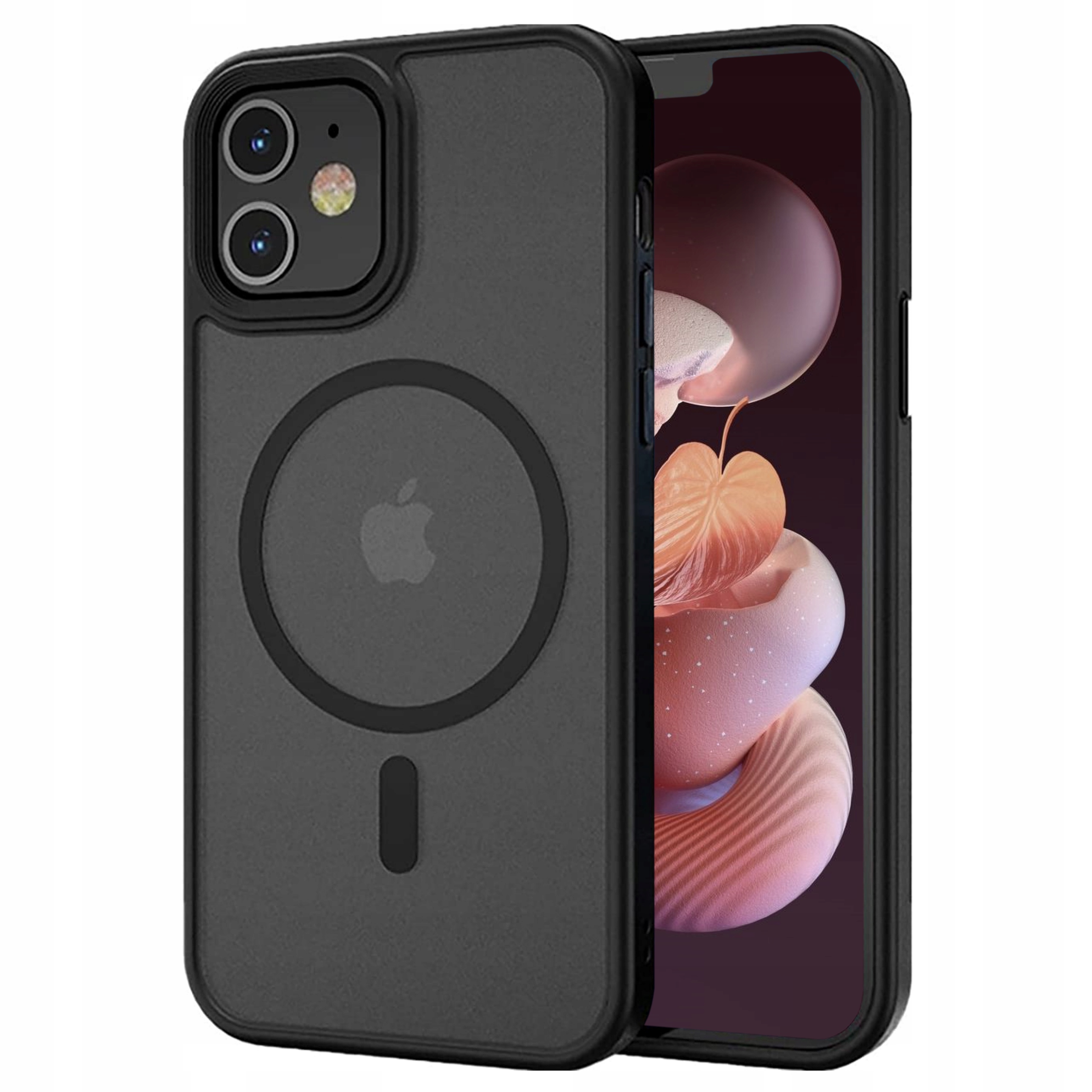 

Matowe Etui Case Do Iphone 11 Czarny Magsafe
