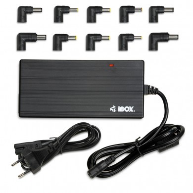 Ibox Univerzální napájecí adaptér pro notebook IUZ90WA 90W Automiatic, slim