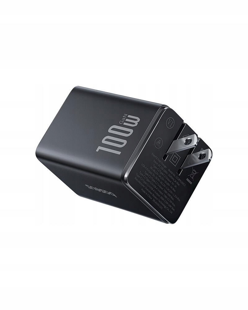 Baseus enerfill fe11 síťová nabíječka 100W Černá