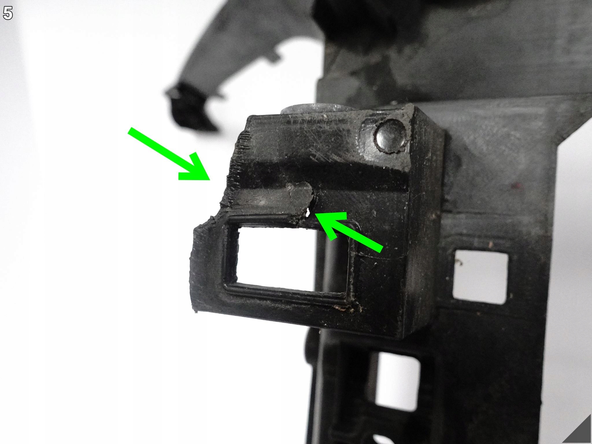 SKODA OCTAVIA III 3 5E0 12-20 wall support of the front support panel for radiators