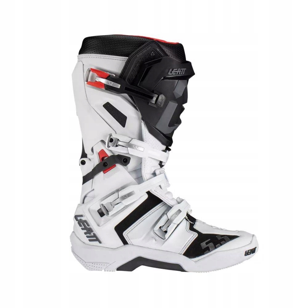 Leatt Gpx 5.5 Flex-lock topánky čierno-biele 8/42