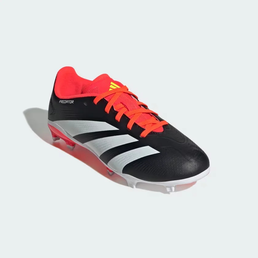 Buty Piłkarskie Korki Adidas Predator League Czarno Czerwony, 35