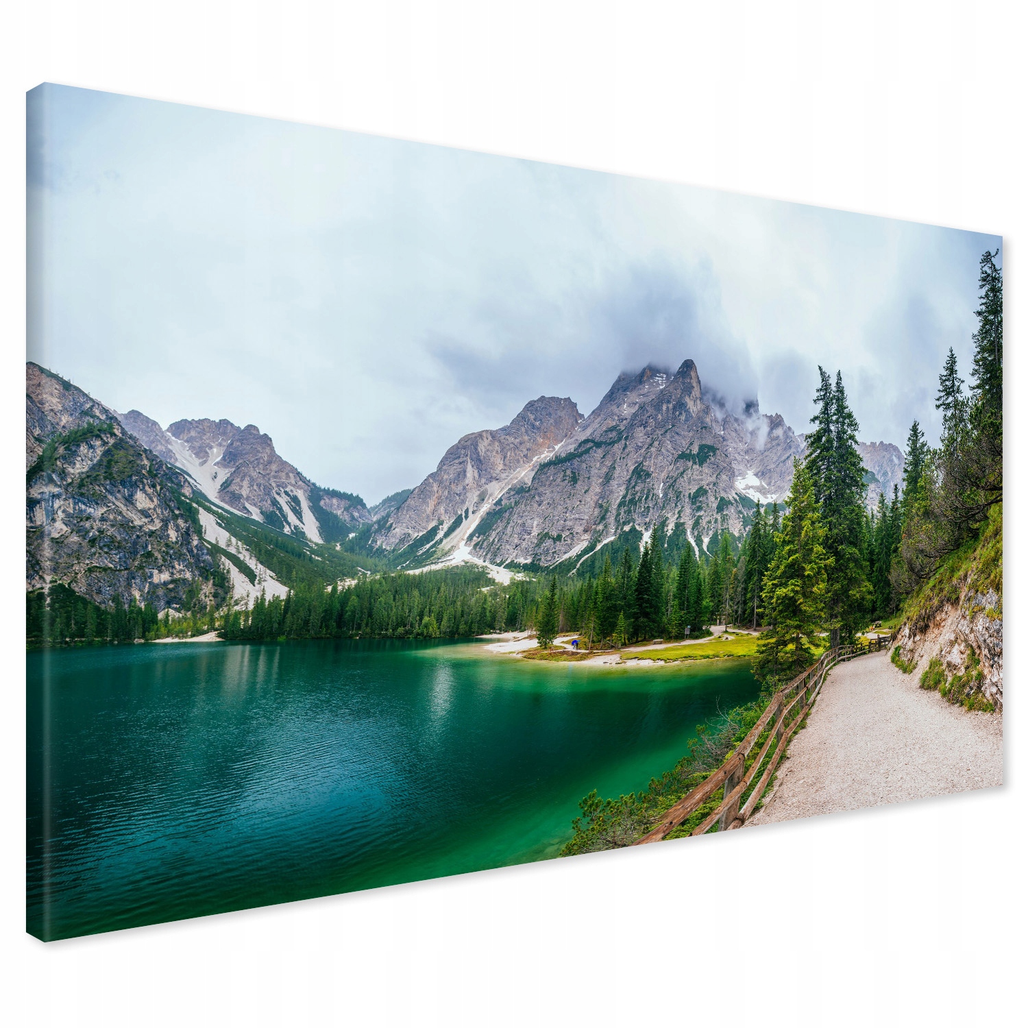 

Obraz na płótnie góry jezioro 120x80