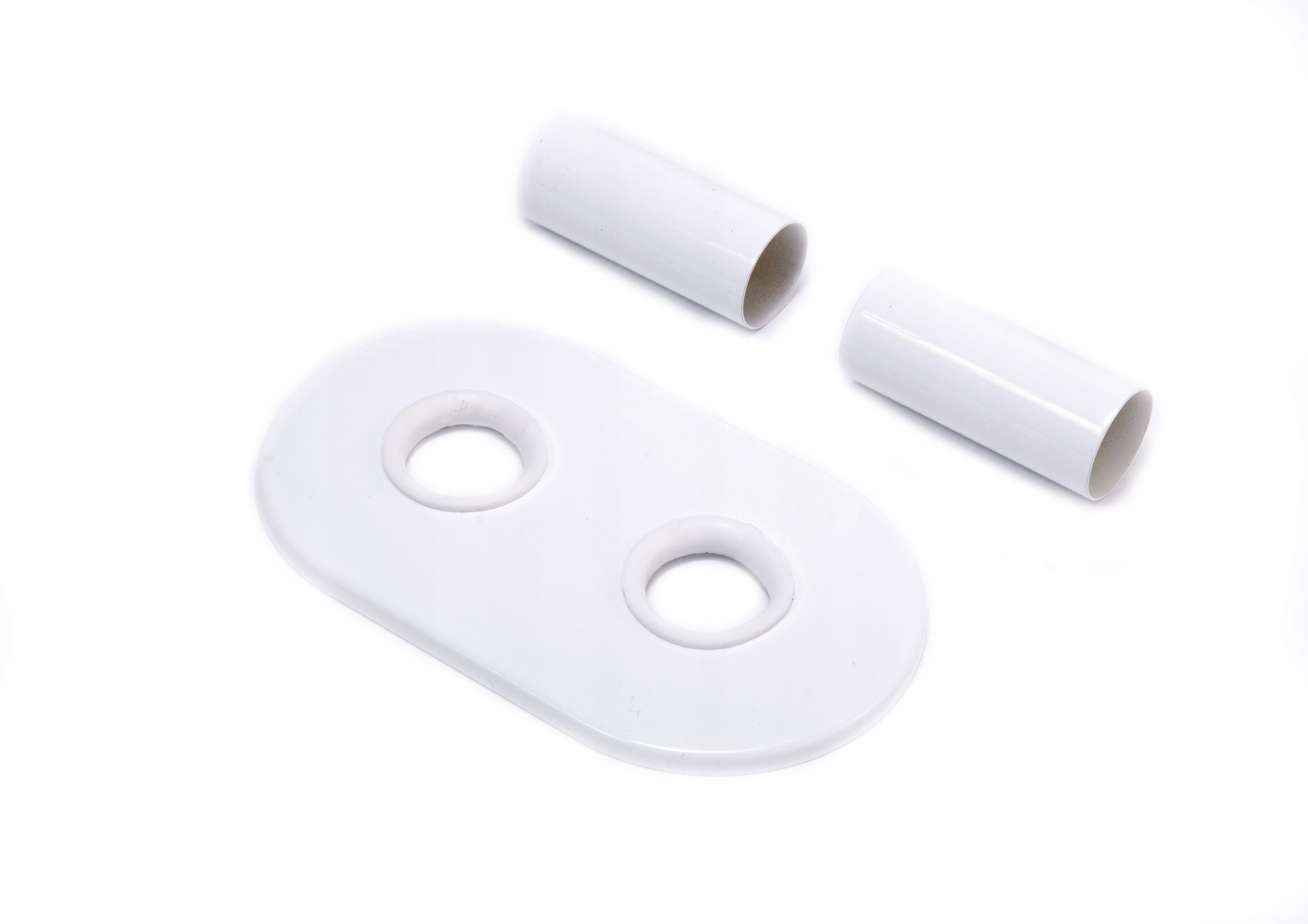 ROZETA MASKUJĄCA PODWÓJNA BIAŁA Typ inny