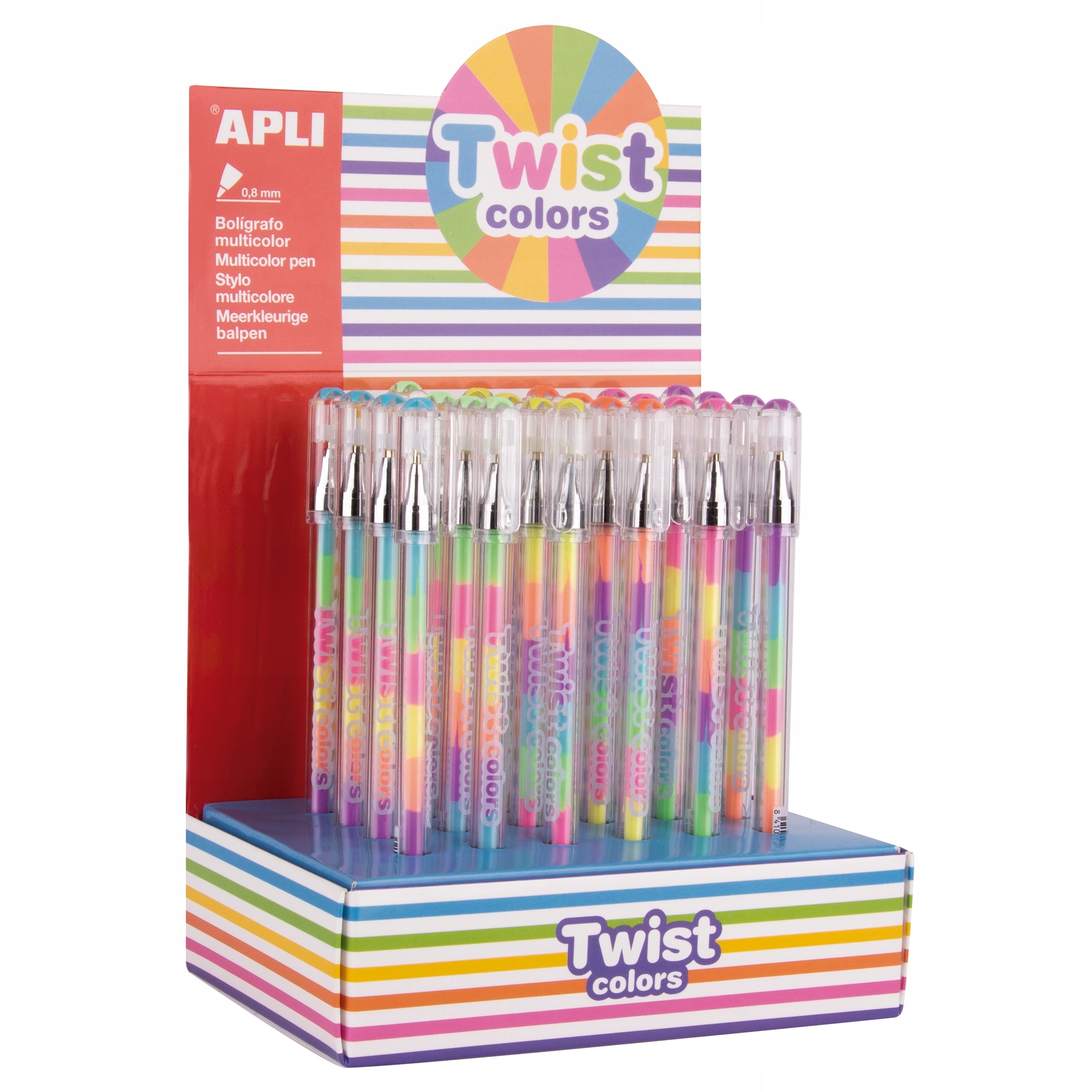 

Długopis żelowy Apli Kids Twist Colors