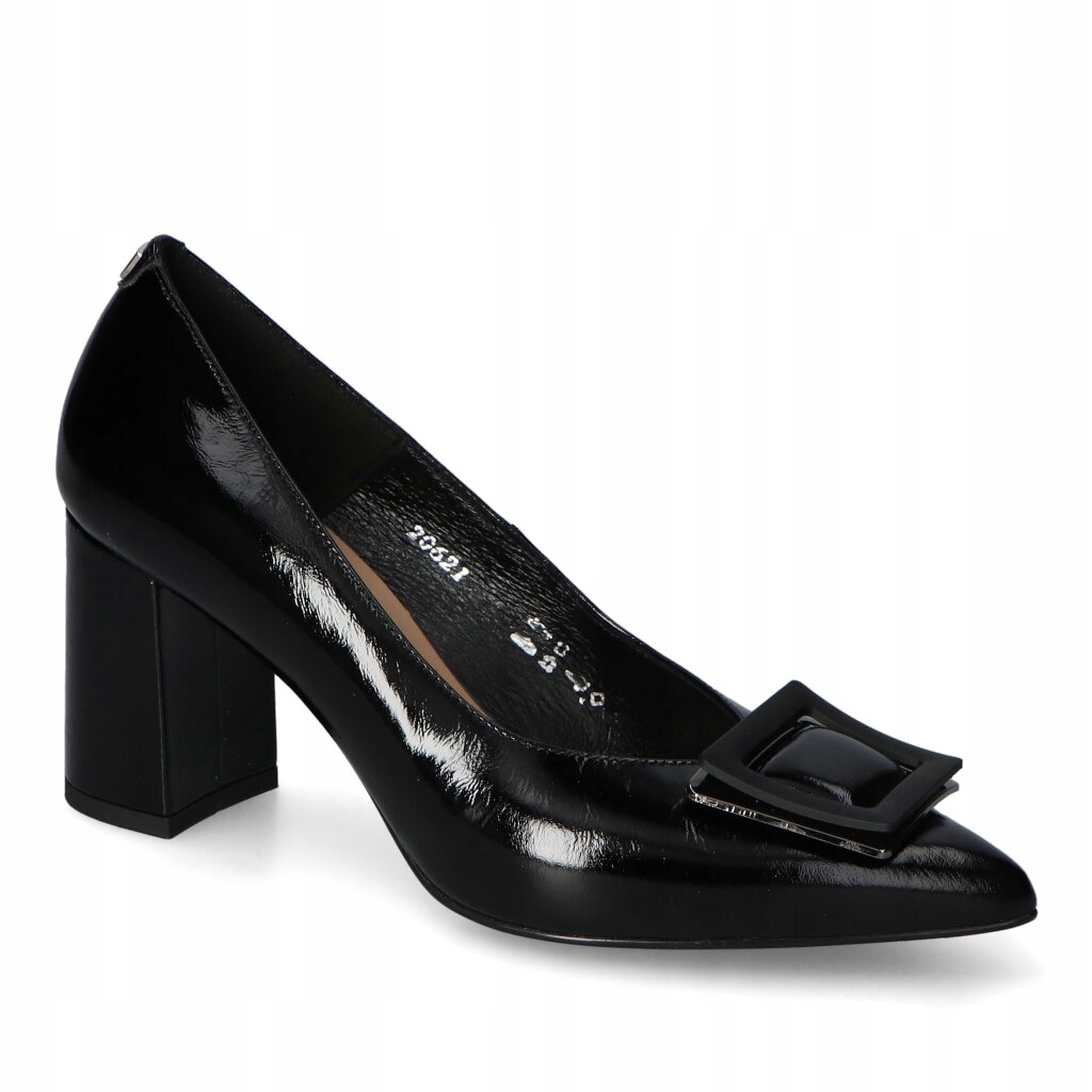 Boty Sala 20621/676 Černé Lak 38