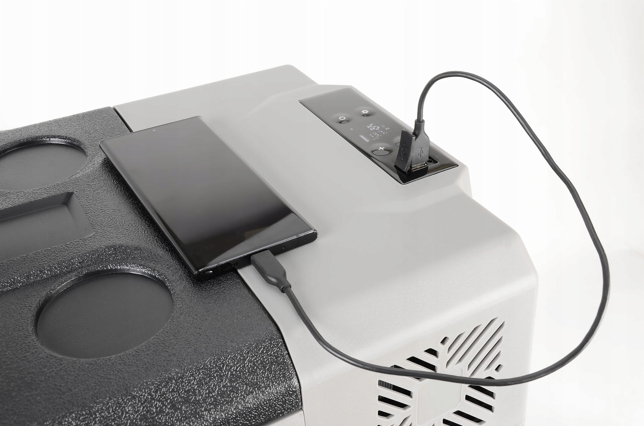 LODÓWKA KOMPRESOROWA SPRĘŻARKOWA TURYSTYCZNA PRZENOŚNA VIGO COOL 50L Szerokość produktu 37.8 cm