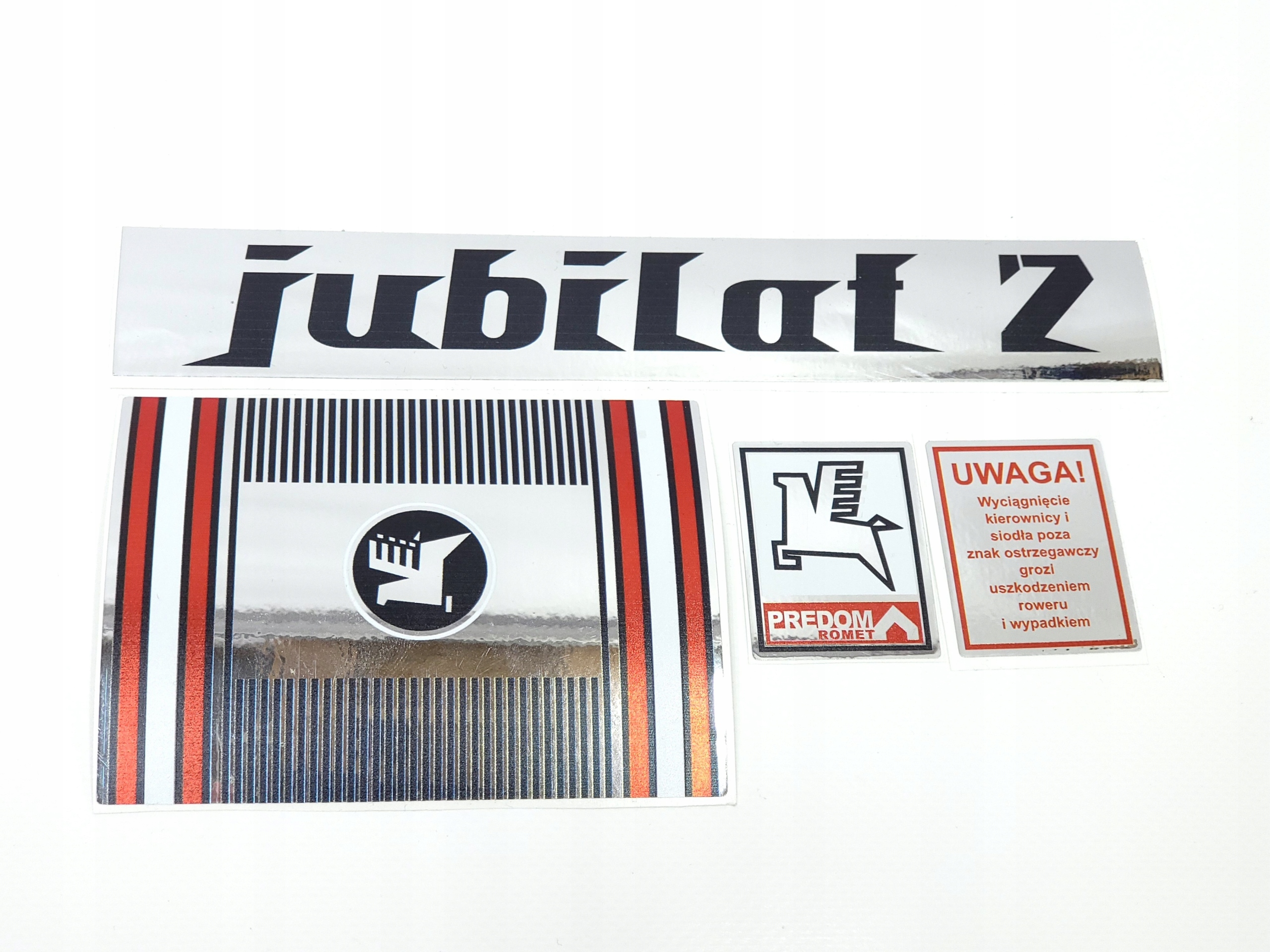 Новые наклейки Romet Jubilat 2 полный комплект