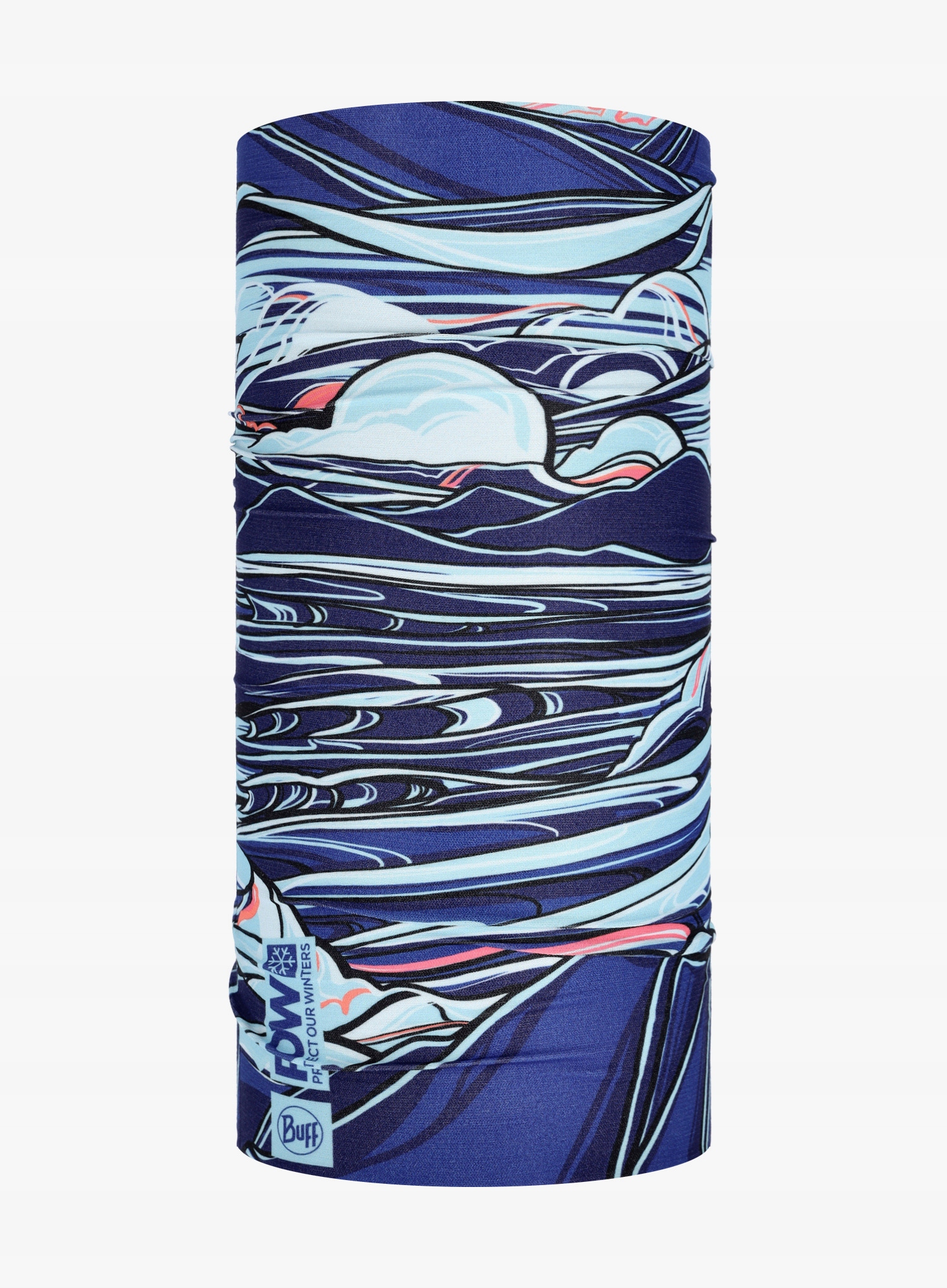 Chusta wielofunkcyjna Buff Coolnet UV - glacial lake blue