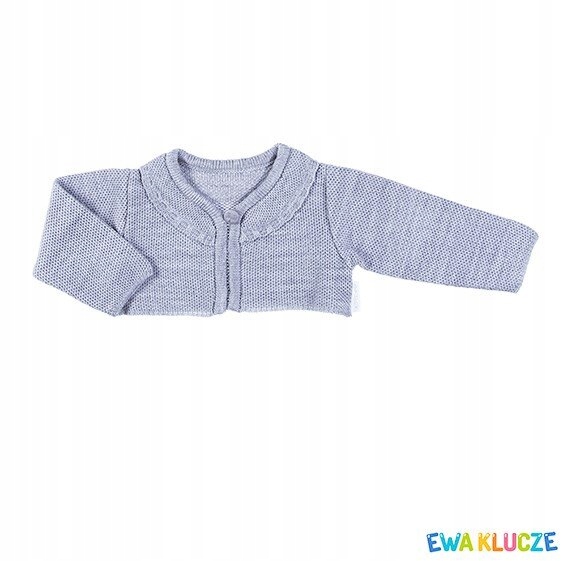 BOLERKO ELEGANT AKRYL SZARY R Ewa Klucze Marka Eevi