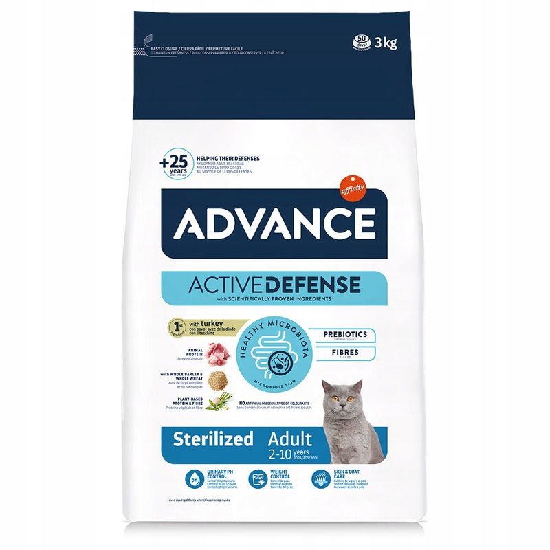 Levně Affinity Advance Cat Sterilized, krmivo pro sterilizované kočky 3 kg