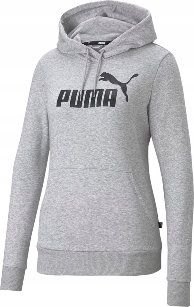 Mikina S Kapucí Puma Ess Logo Hoodie Tr Šedá 586791 04 vel. S