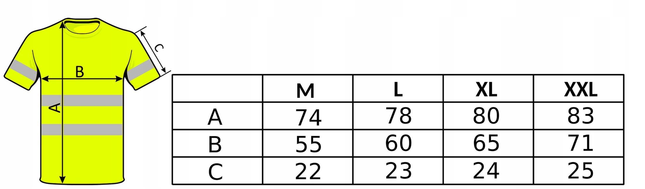 Żółta odblaskowa koszulka 3M z napisem PILOT Rozmiar L
