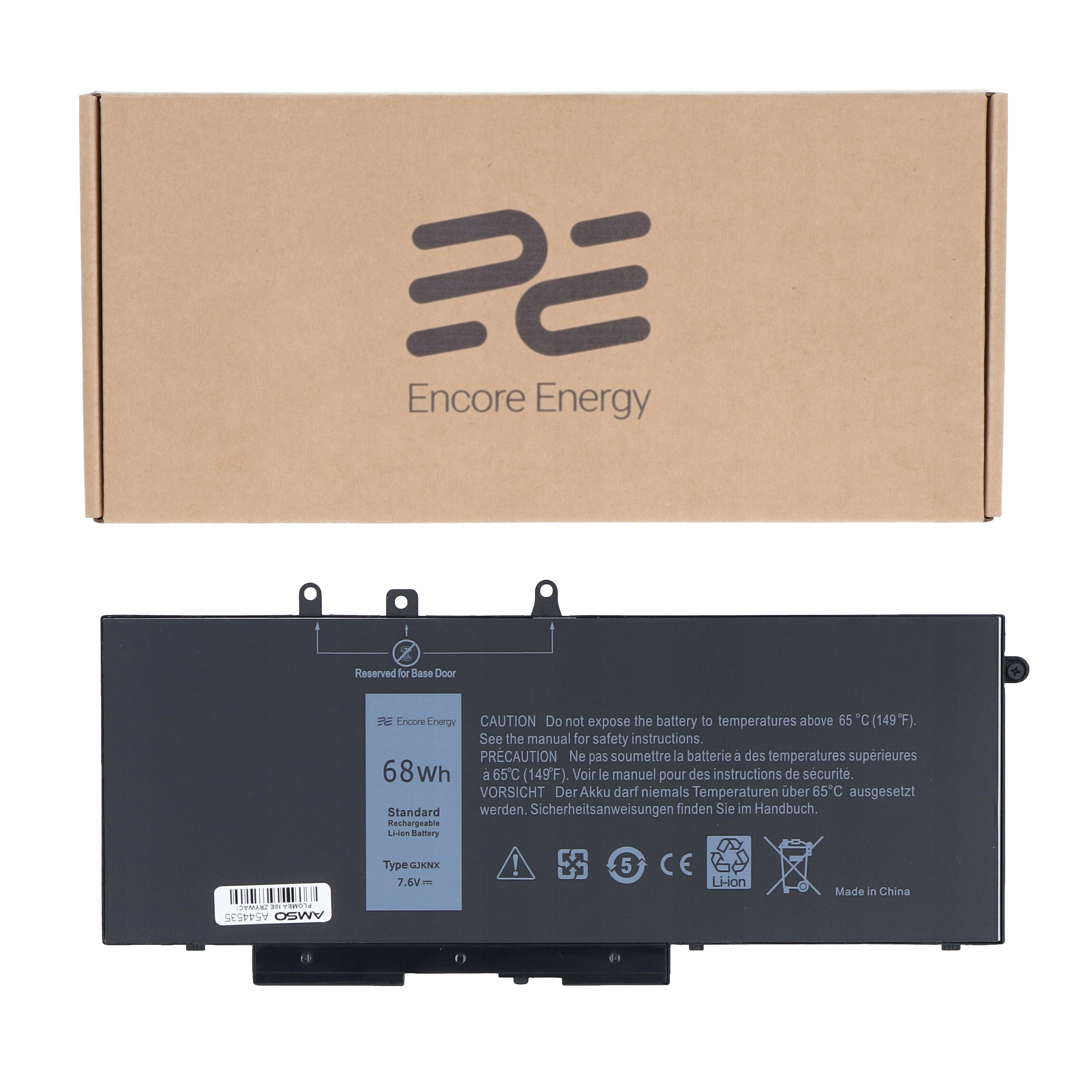 Baterie Gjknx pro notebook Dell Latitude 5480 5491 5590 8950 mAh Encore Energy