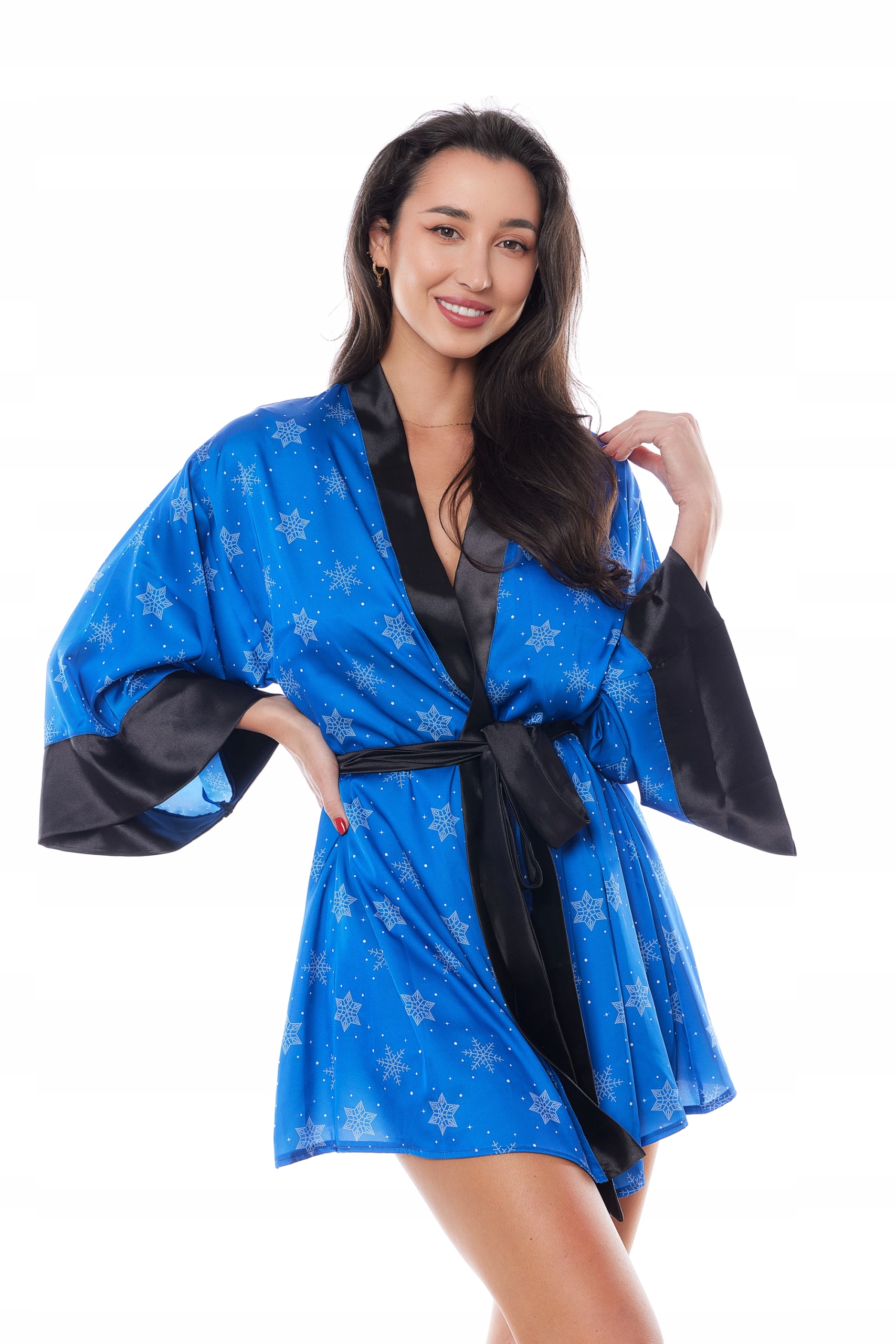 Anais Peniuar Aster Robe Blue Blue, XXL/XXXL