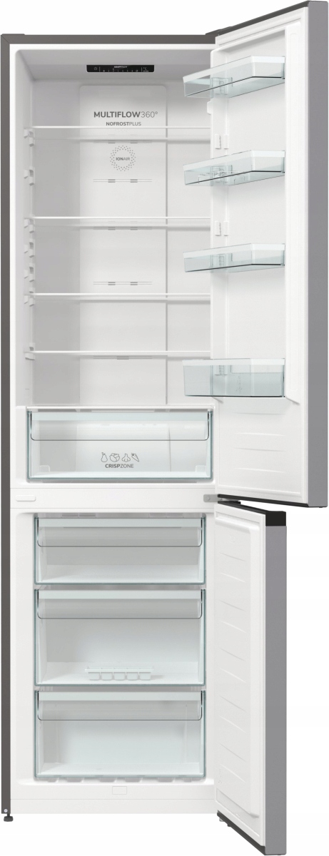 LODÓWKA GORENJE NRK6202ES4 331L NoFrostPlus AdaptTech Ion Air z MultiFlow Model NRK6202ES4