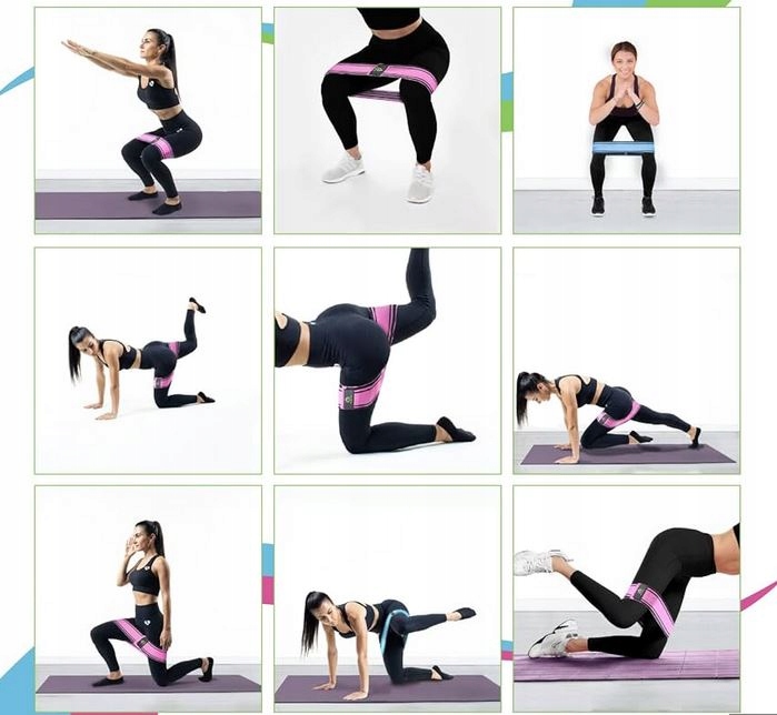 GUMA TAŚMA DO ĆWICZEŃ ROZCIĄGANIA REHABILITACJA Rodzaj guma