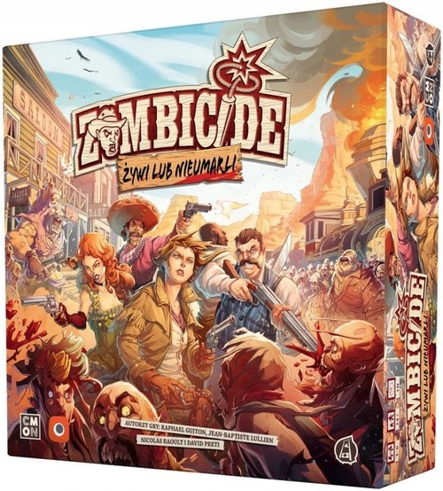 Zombicide Żywi lub Nieumarli Guiton Raphael, Lullien Jean-Baptiste