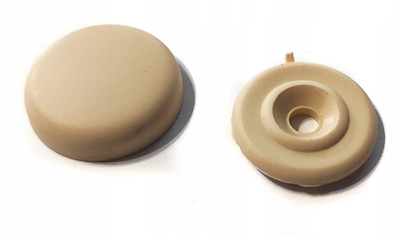 

Rozeta 24mm Zaślepka na wkręt 100szt Beż Jasny