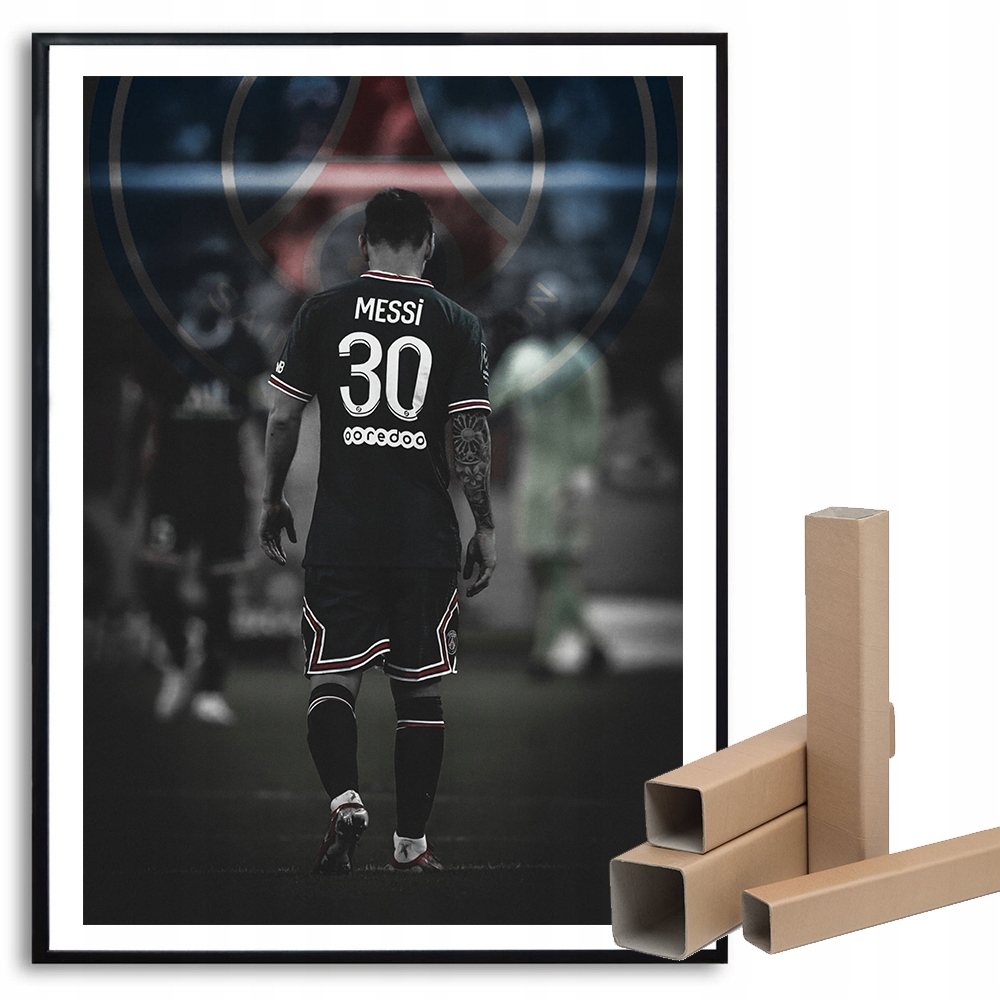 

Plakat A3 dla Fana Messi Paris Saint Germain