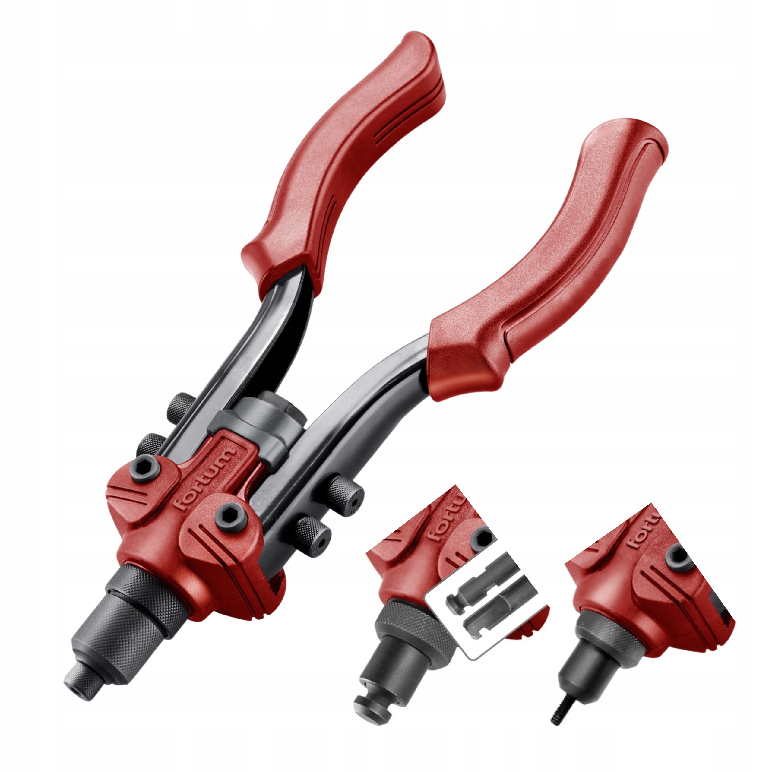 Ručná Nitovačka Na Nity A Nitovačky 3v1 2,4 6,4 mm M3 M10 Kufor