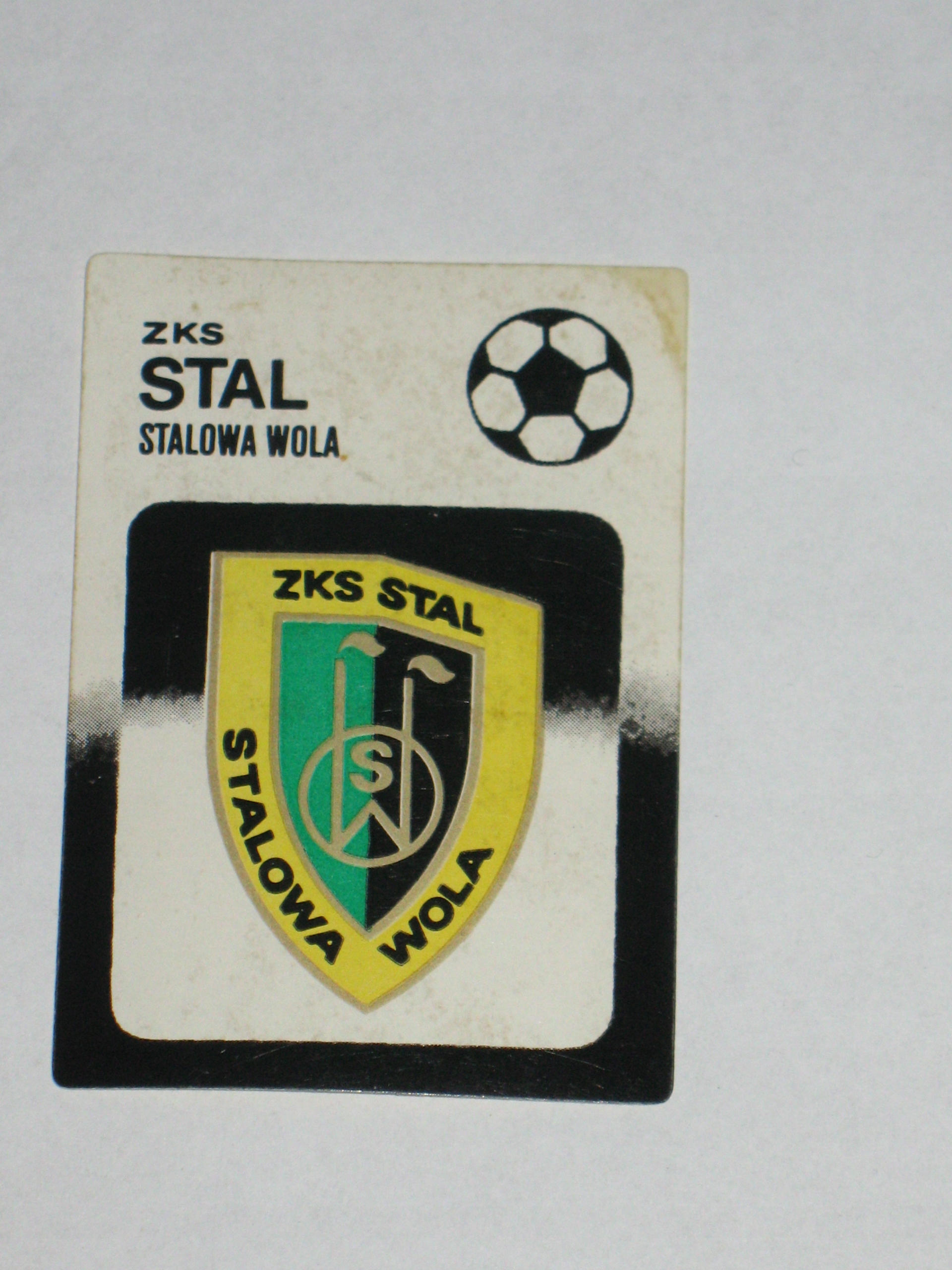 ZKS STAL STALOWA WOLA naklejka z PRL lata 70-te