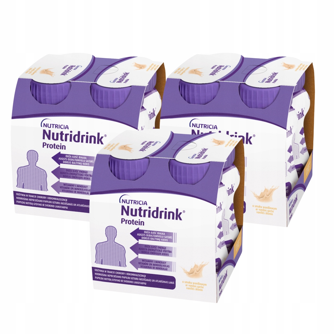 Nutridrink Protein Wanilia 4 x 125 ml