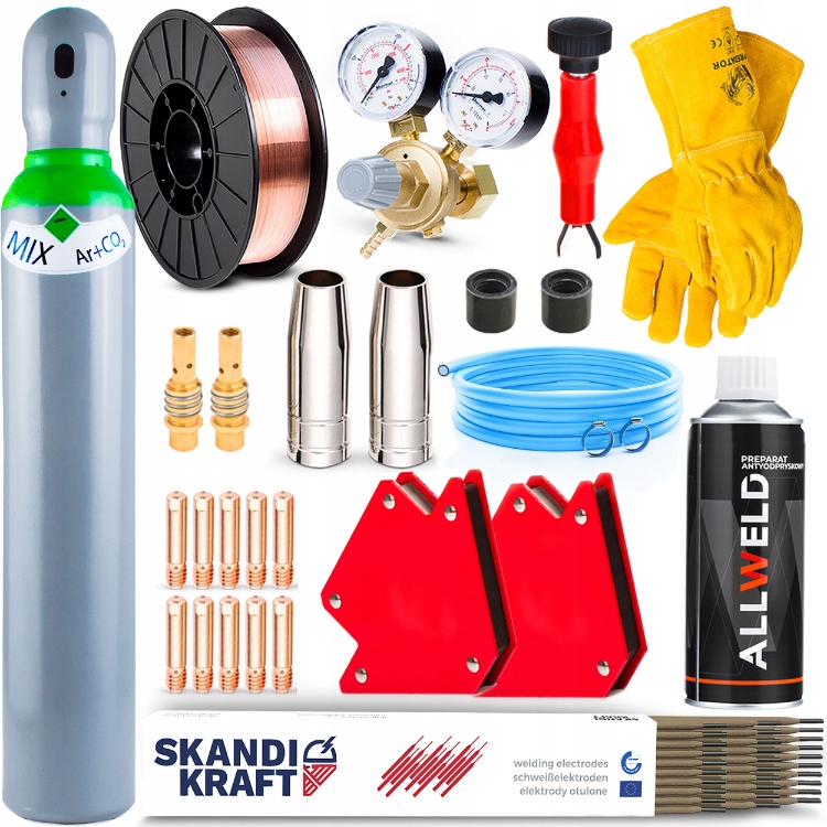 SPAWARKA INWERTOROWA INWERTER IDEAL MIG 225 PRO MAG MMA TIG ALU 225A 230V Czas cyklu pracy 60%