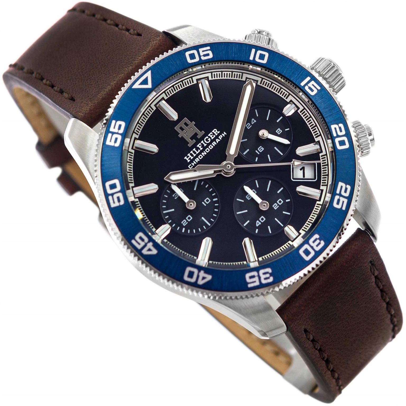 Pánské Hodinky Tommy Hilfiger 1792163 TH85 Chronograph Originální Na Řemínku