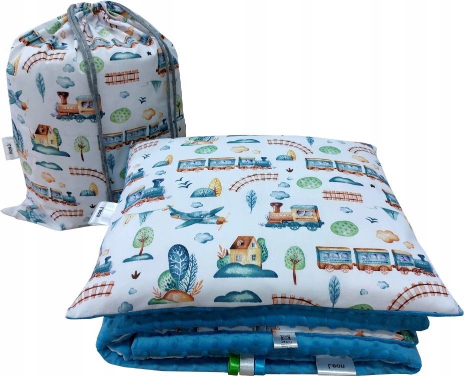 

Komplet Minky Lole Pa 100x135 z imieniem