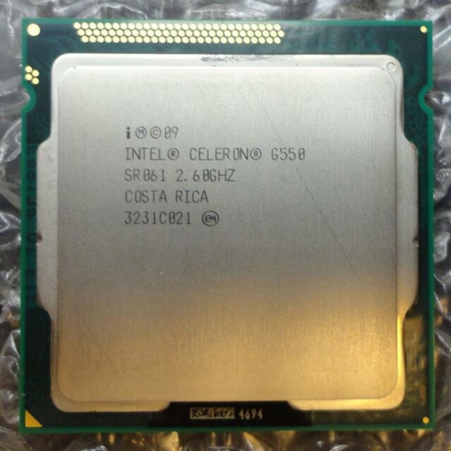 Procesor Intel Celeron G550 2 x 2,6 GHz gen. 3