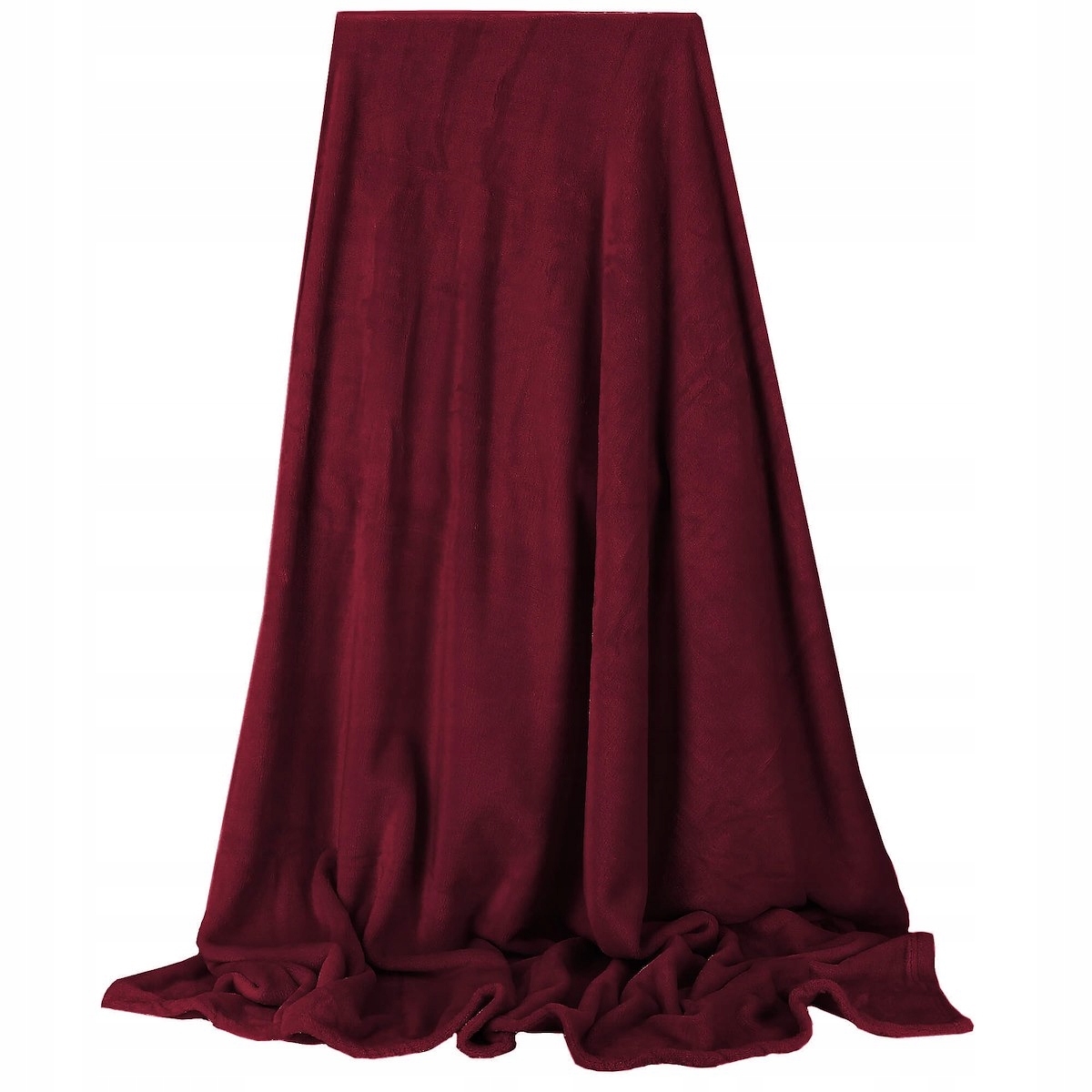 

Koc 150x200 Bordo Delux Gruby Pled Narzuta Łóżko