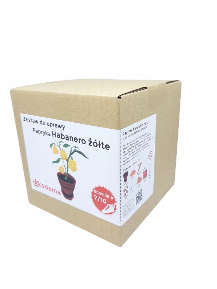 Prezent na Nowy Rok papryka Habanero Żółte