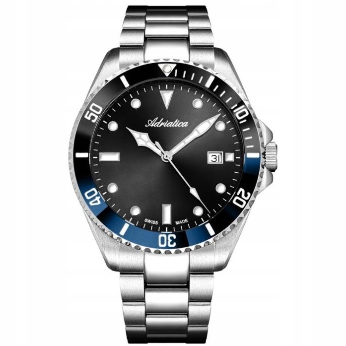 Pánské Hodinky Adriatica A8347.Y194QT stříbrné