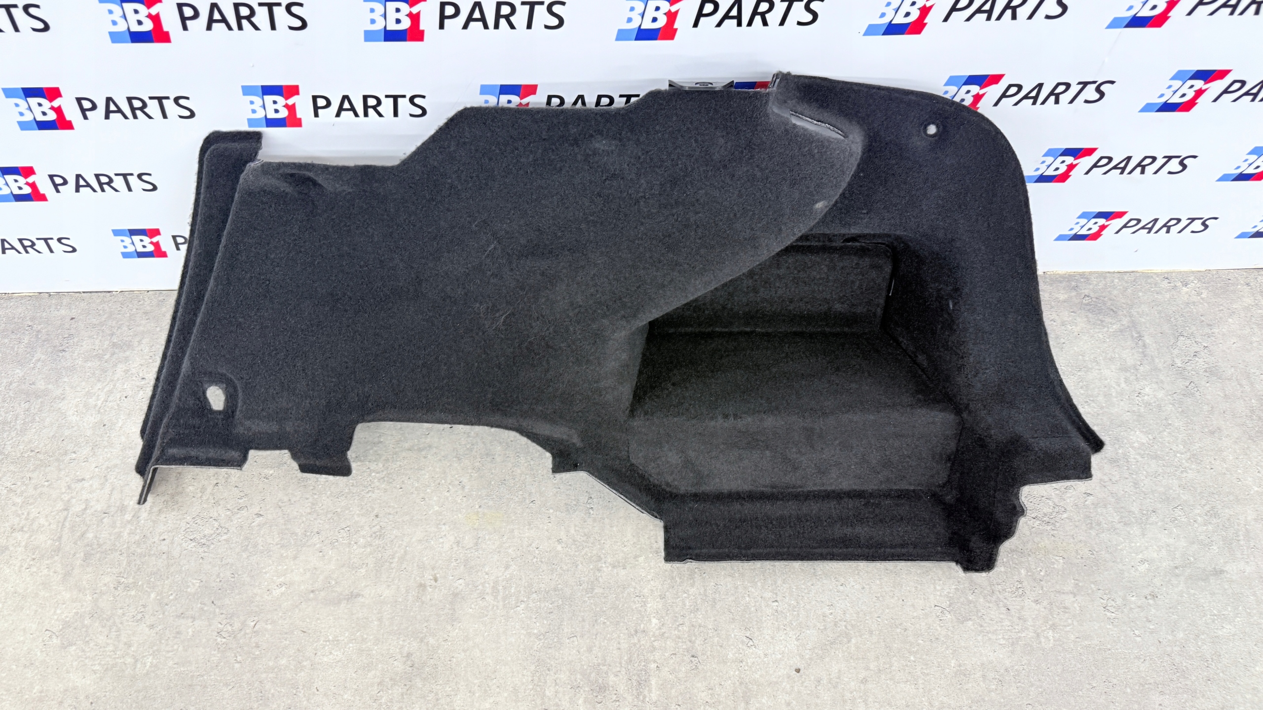 BMW G20 side upholstery boot right black 330E hybrid 7450060