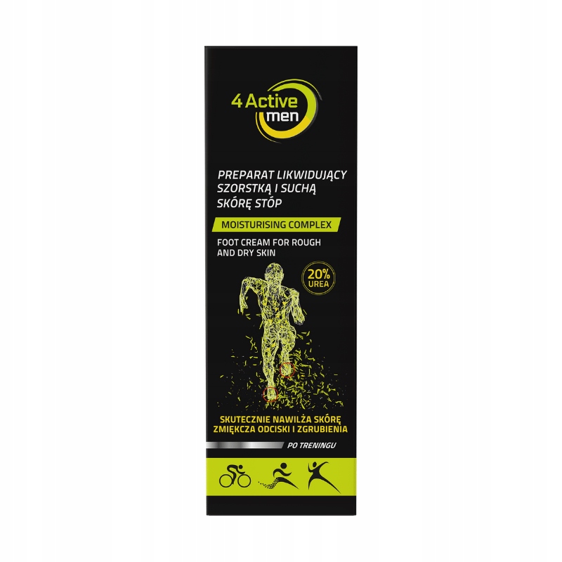 KREM 4ACTIVE MEN NA SZORSTKĄ SUCHĄ SKÓRĘ