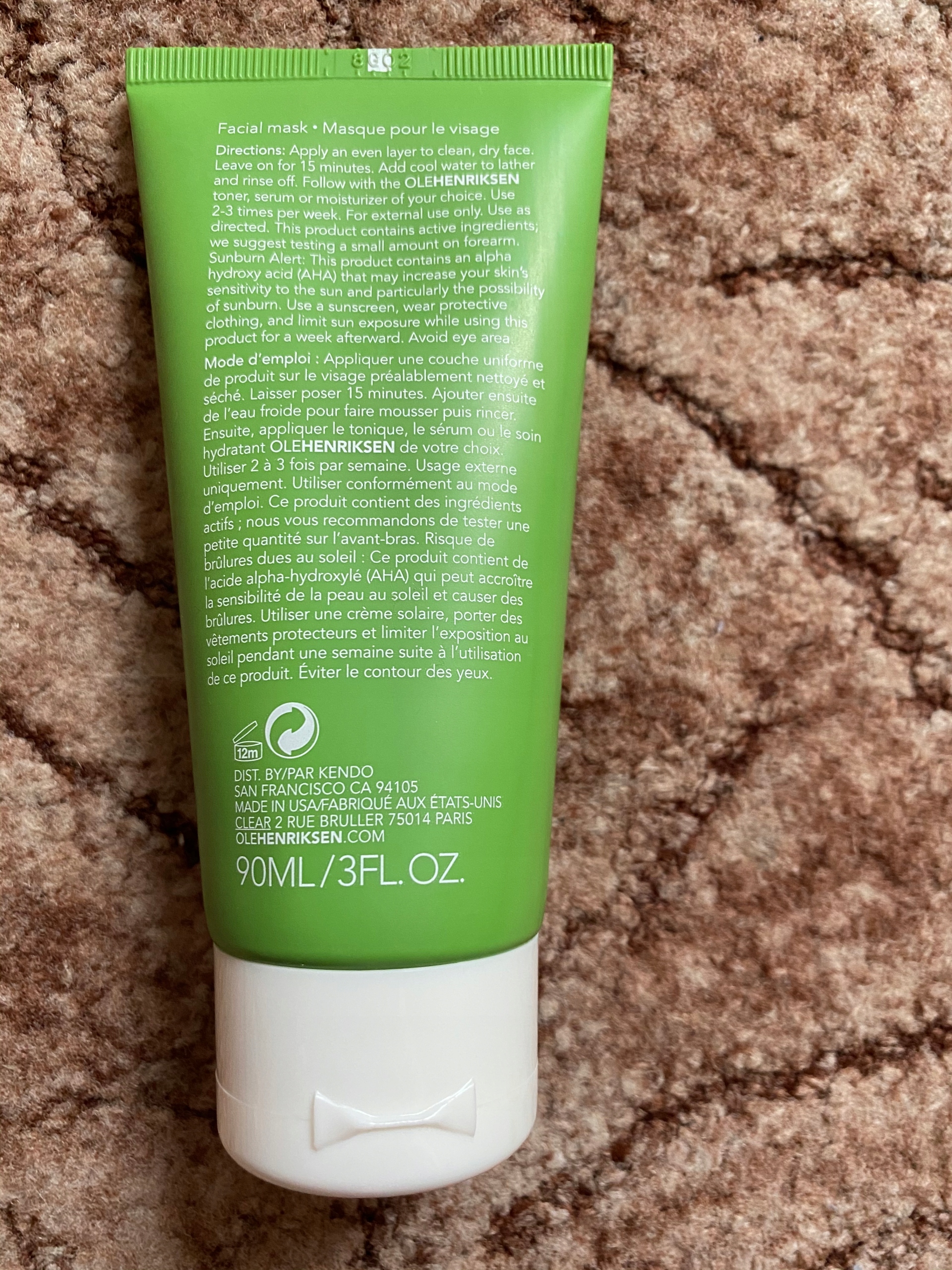 Chladivá maska na póry Cold Plunge Olehenriksen 90 ml