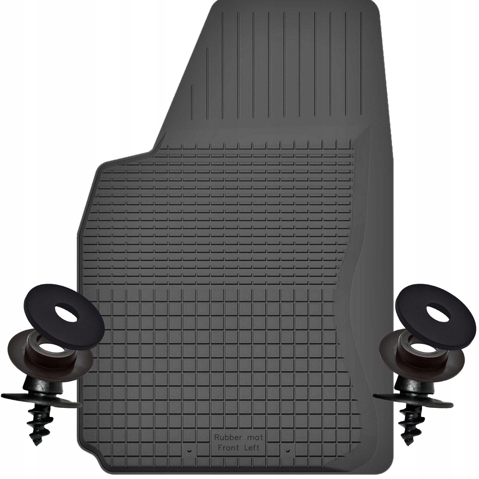 килимок резина PORSCHE Cayman 986 1996-2004 + КРІПЛЕННЯ