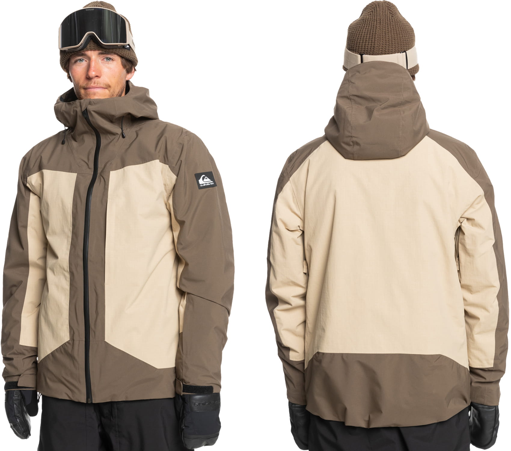 Quiksilver Kurtka narciarska męska Ocieplana Wodoodporna snowboardowa