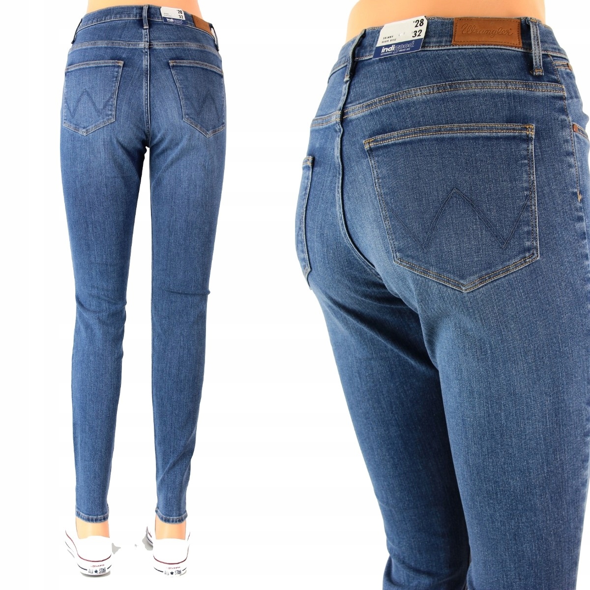 

Wrangler Skinny Jeansy Hight Rise _ W28 L32