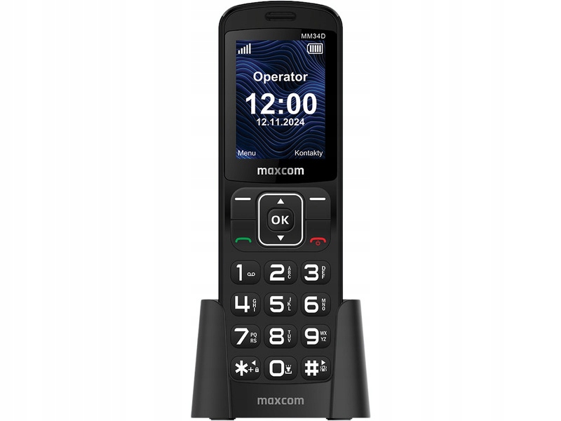 Telefon Maxcom Comfort MM34D 4G Czarny