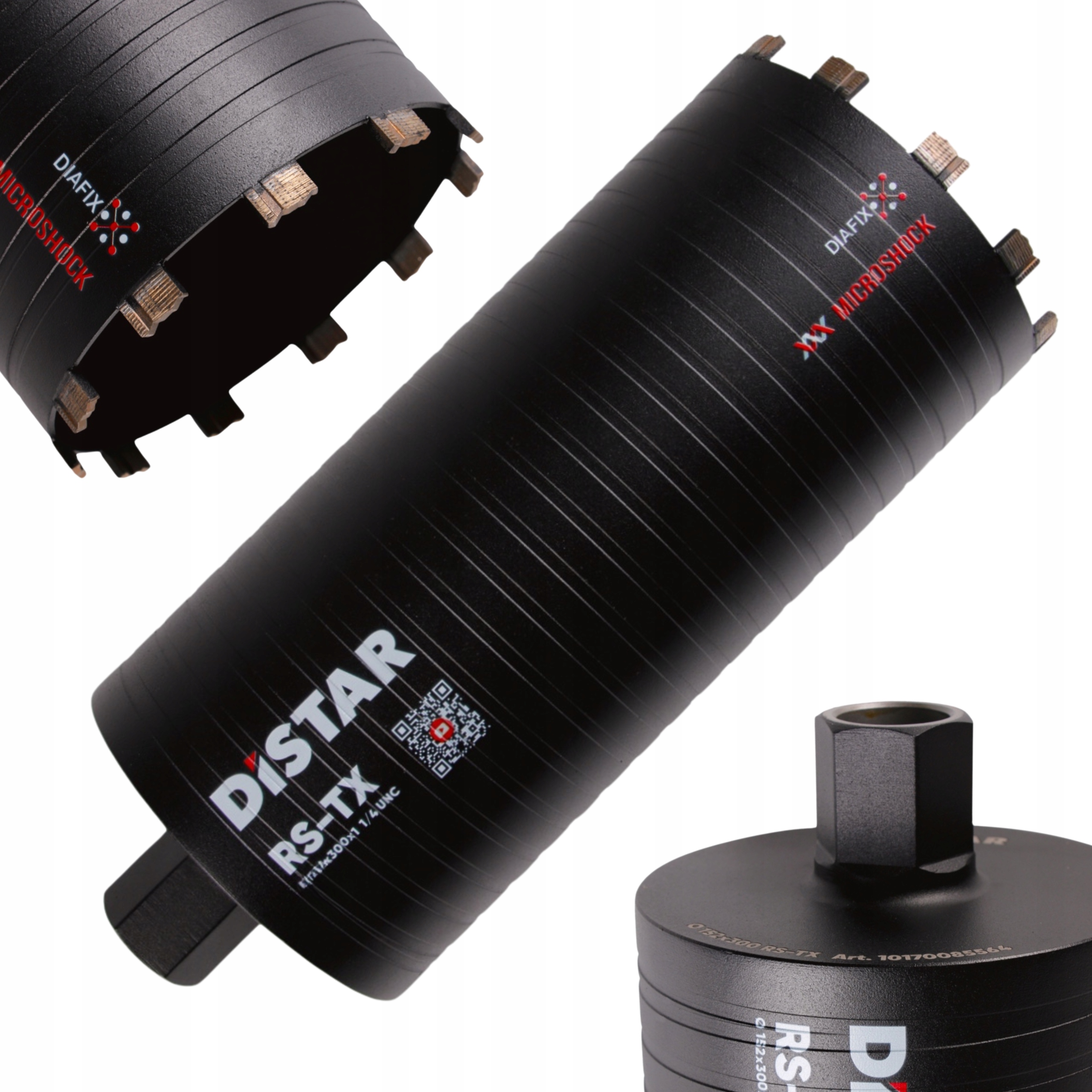 Koronka Diamentowa Do Wiercenia Na Sucho Distar Rs-tx 1 1/4 Unc 300x172 mm