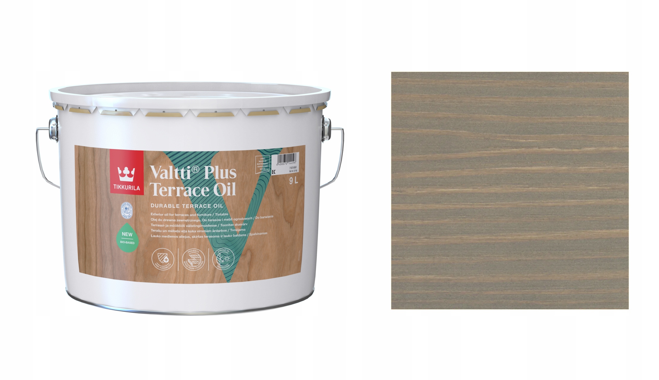 TIKKURILA VALTTI PLUS TERRACE OIL 9L 5142 OLEJ DO TARASÓW