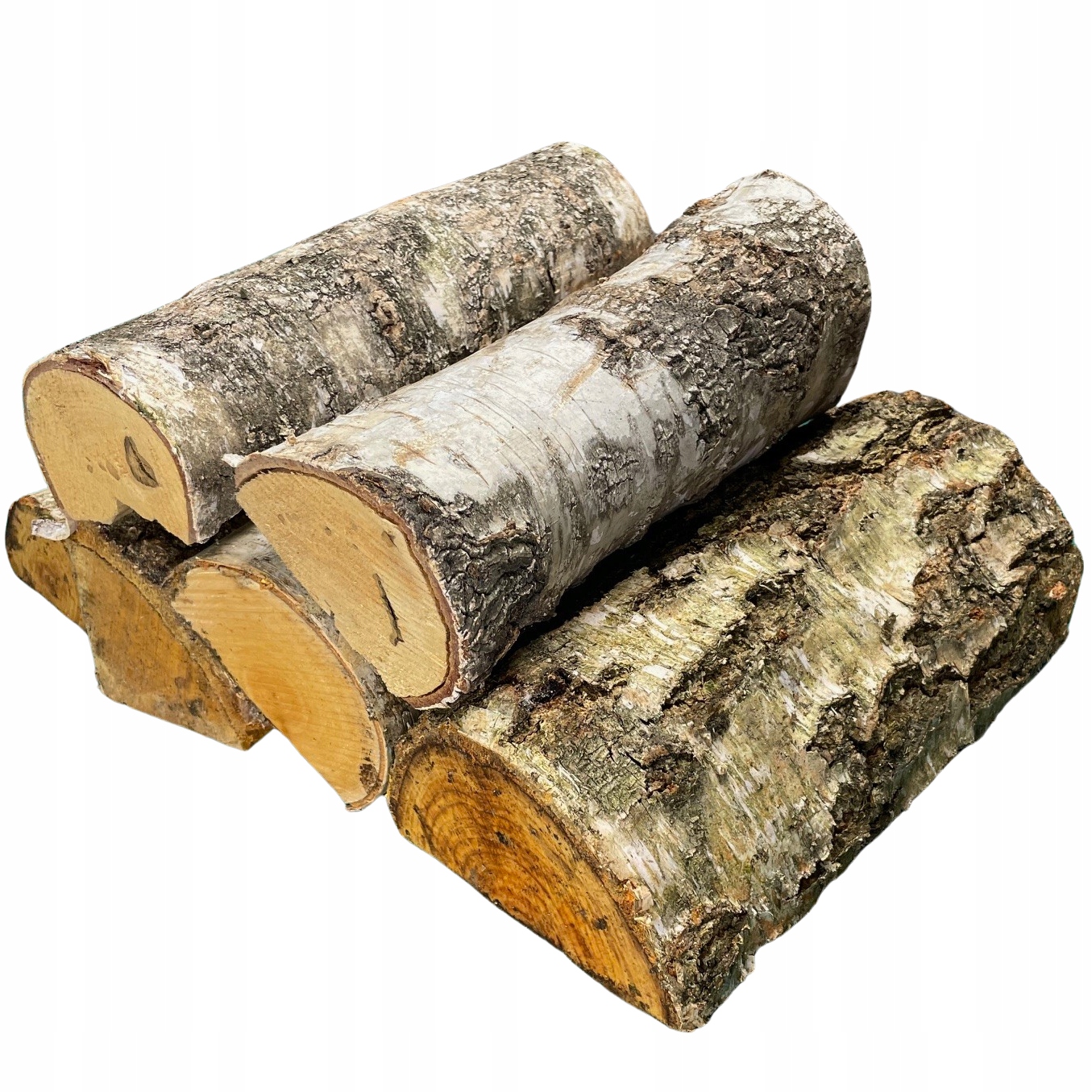 BRZOZA drzewo do kominka na ognisko na grill 1KG Marka bez marki