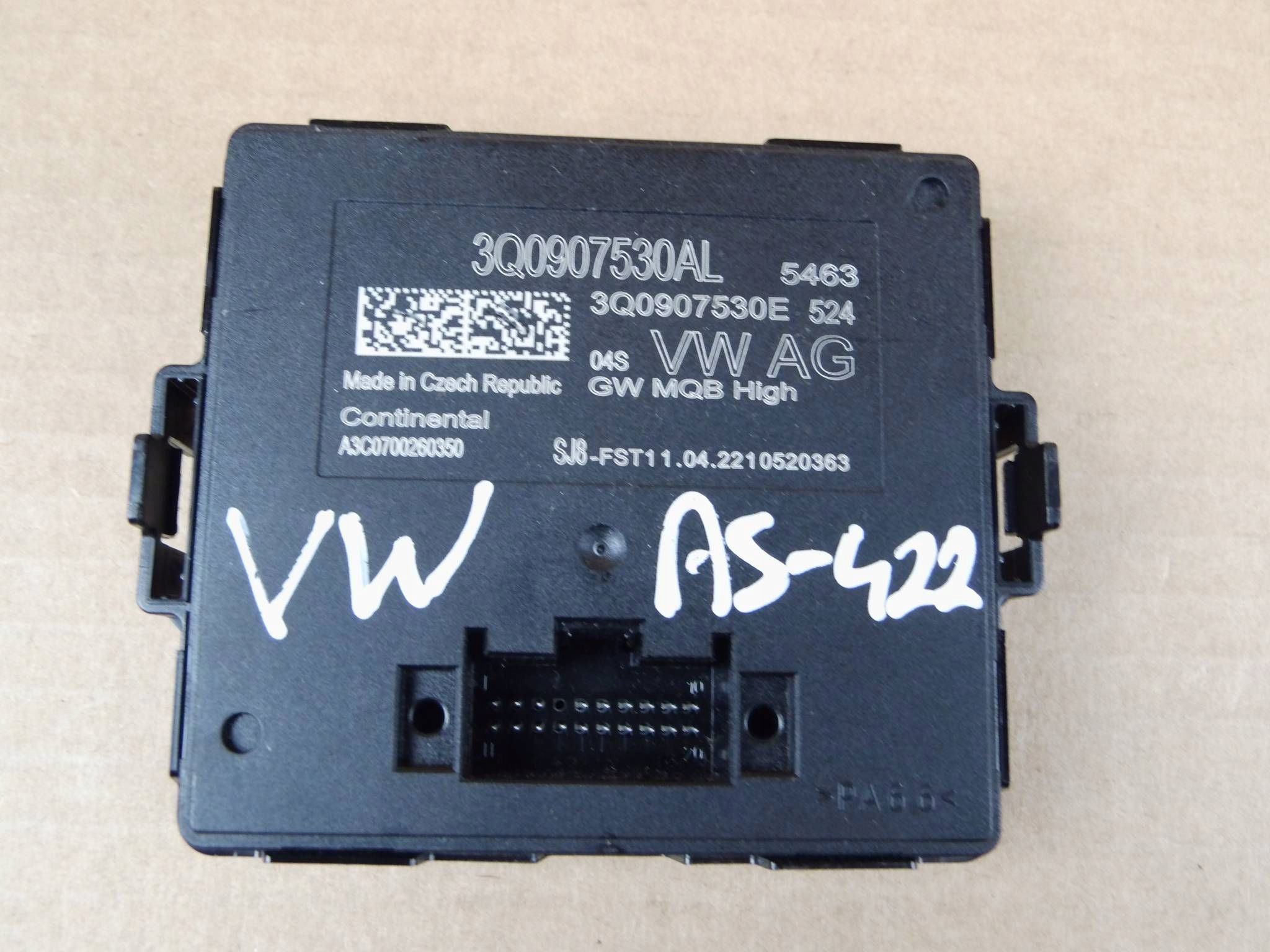 Volkswagen PASSAT B8 modulo computer Centralina GATEWAY 3Q0907530AL