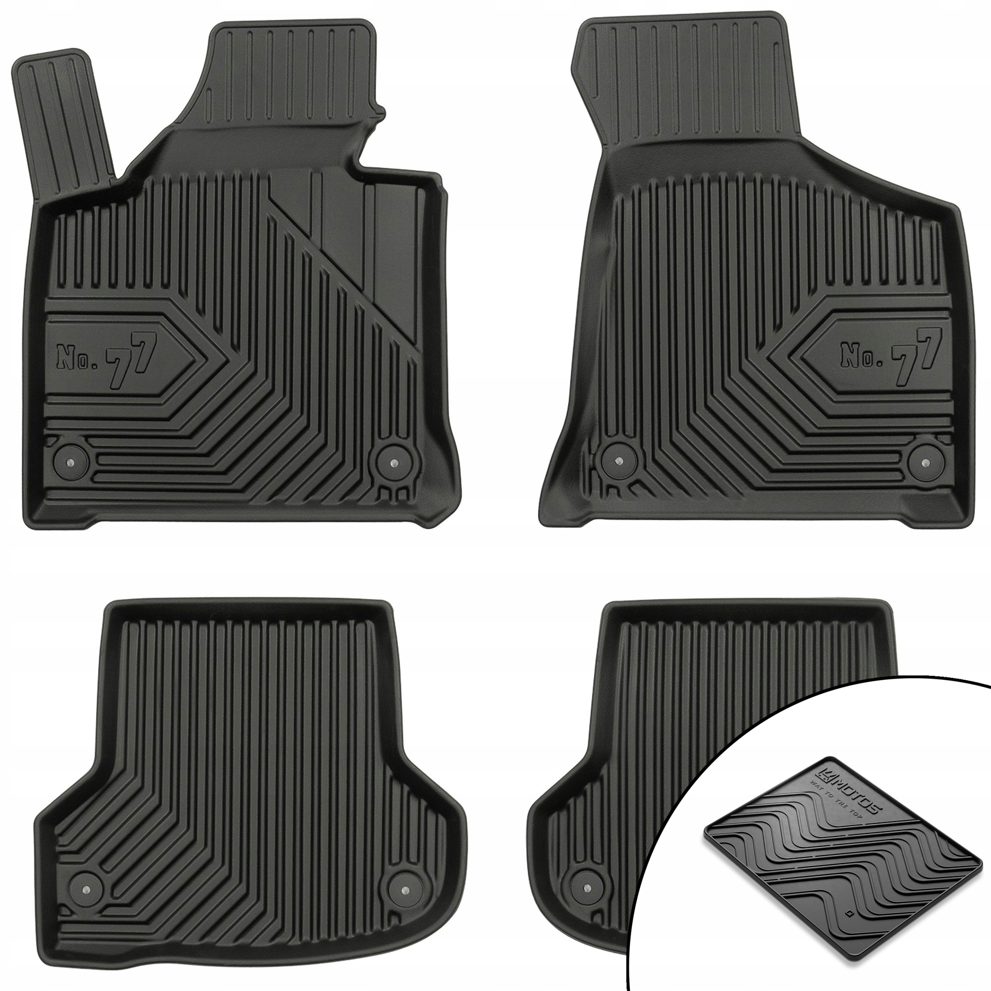 Dywaniki gumowe No.77 Audi A3 8P 2003-2013 Hatchback mata