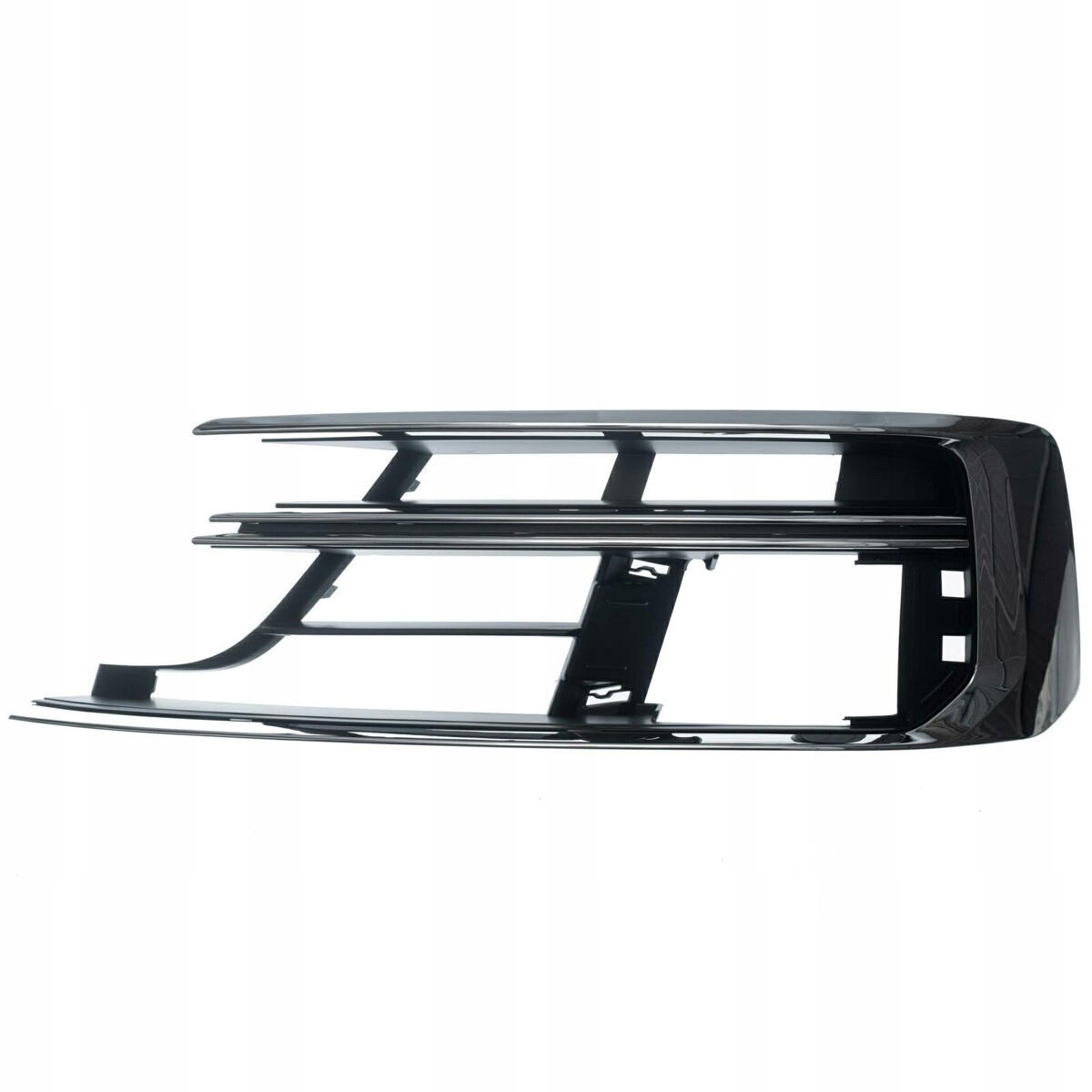 Audi A8 (4N) 2018-2021 Atrapa Nárazníku Levá Nová Černá 4N0807679A3FZ