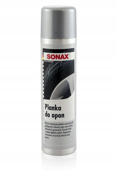 SONAX do konserwacji pielęgnacji elementów gumowych 300ml